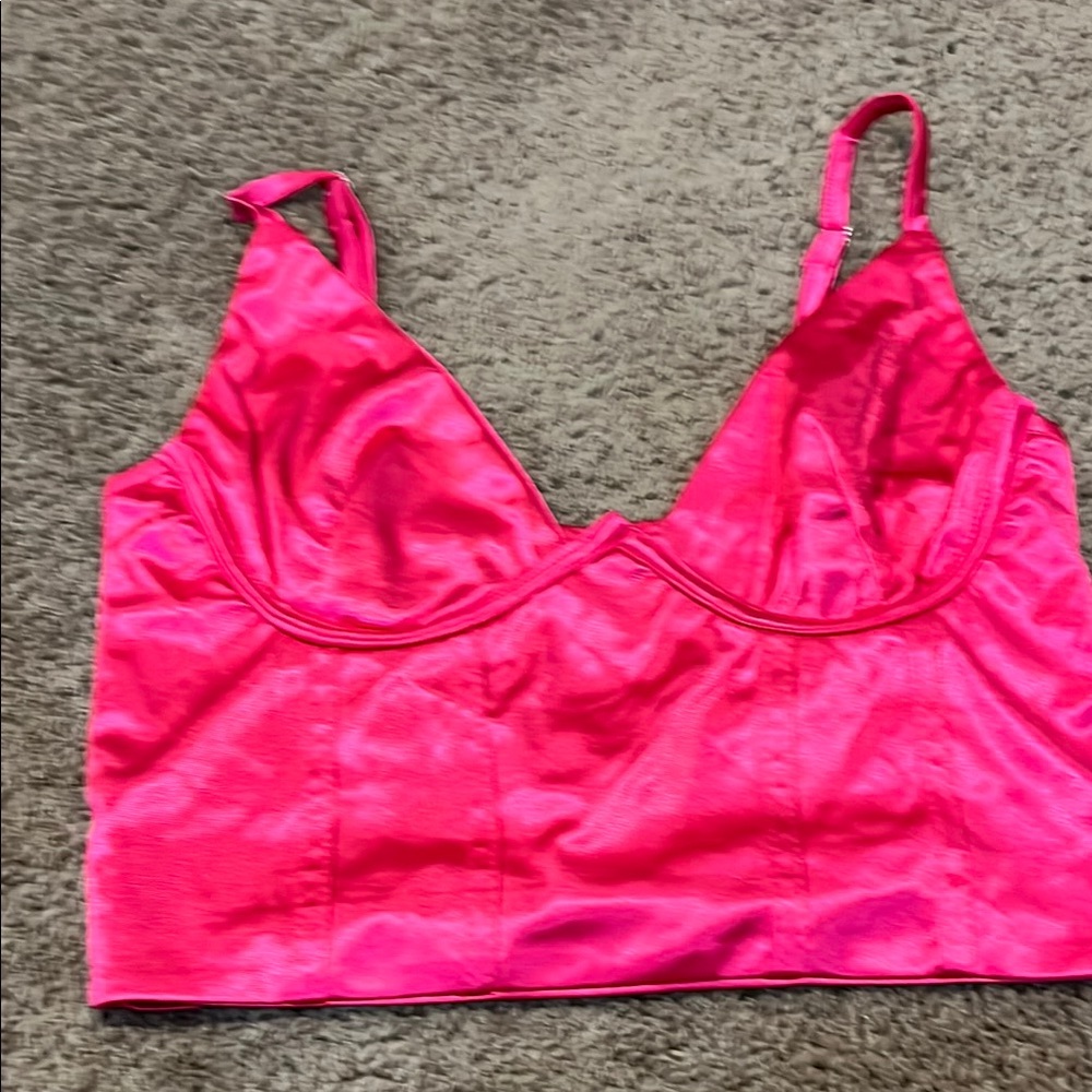 Vibrant Pink Women's Intimate Top